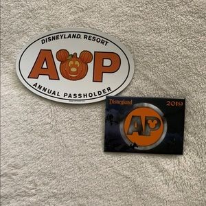 New AP Disneyland Halloween Magnet & pin!